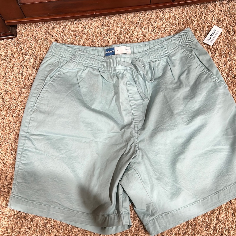Blue shorts